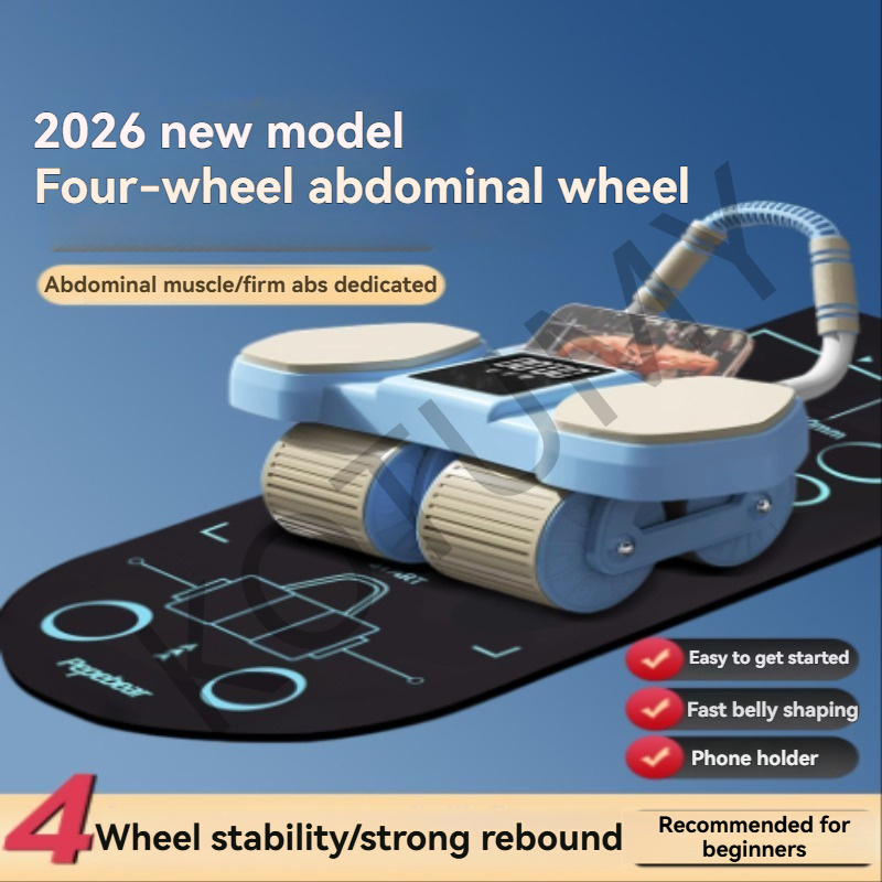 Ab Roller Wheel With Elbow Support - دعامة للمرفق مع عجلة تمارين البطن