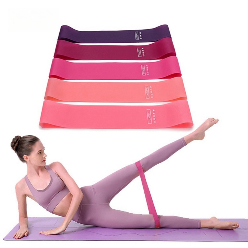 Pilates Bar Kit With Resistance Bands - اليوغا المقاومة الفرقة المرأة القرفصاء الوركين
