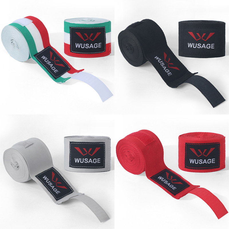 Wrist Wraps Weightlifting Support - أحزمة رفع الأثقال المصنوعة من السيليكون
