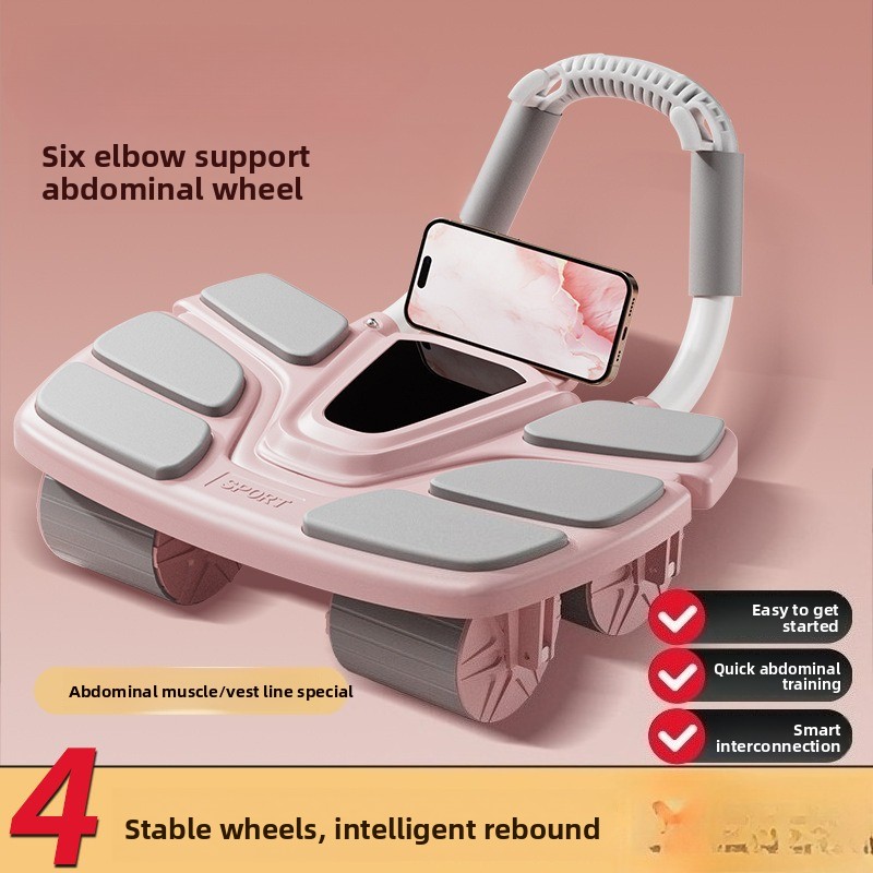 عجلة تمارين البطن بستة نقاط دع - مراجعة Ab Roller Wheel With Elbow Support وسعره