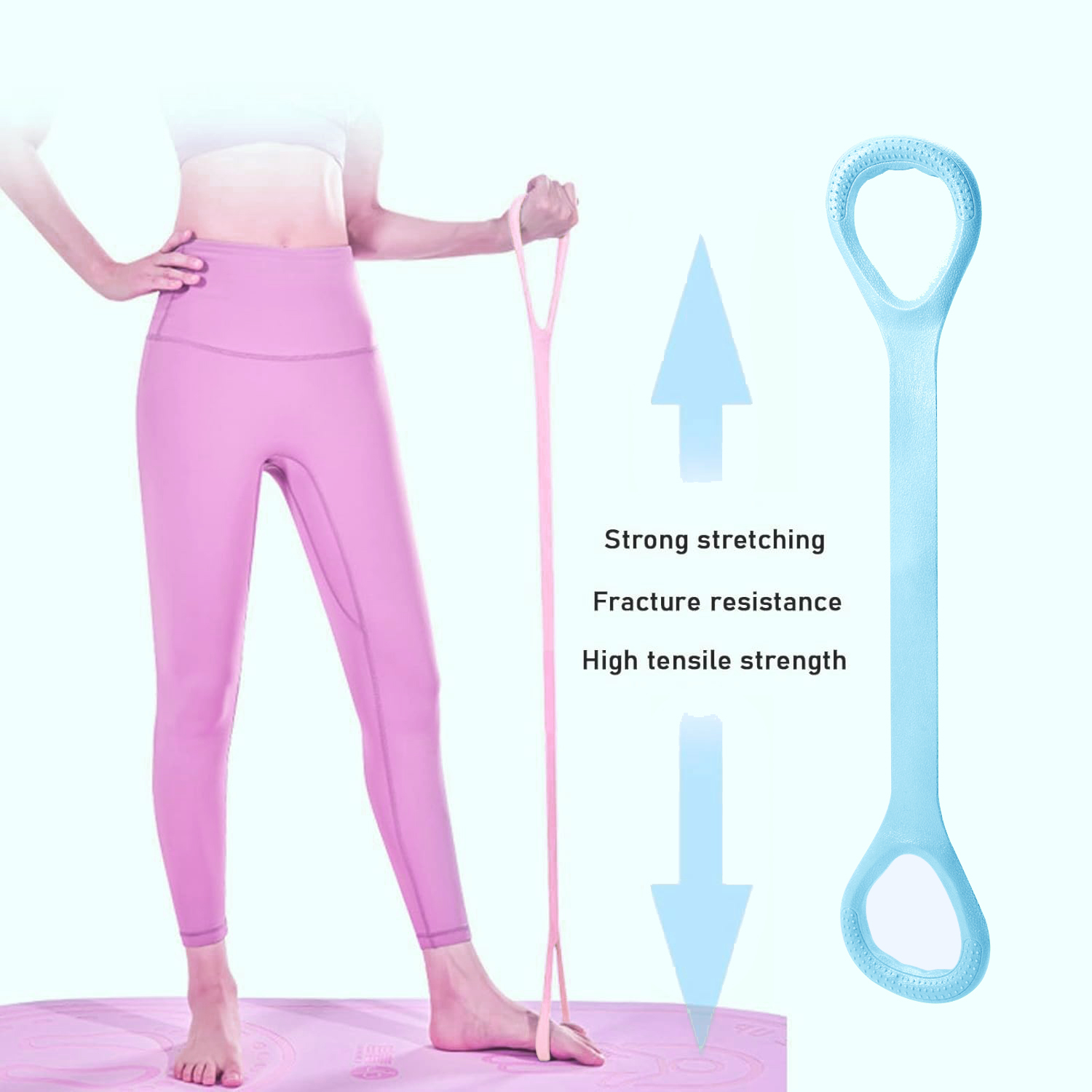 8 أربطة مقاومة للياقة البدنية  - مراجعة Pilates Bar Kit With Resistance Bands وسعره