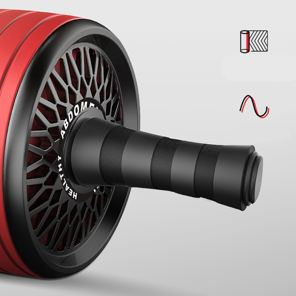 عجلة لياقة بدنية هادئة حمراء م - مراجعة Ab Roller Wheel With Elbow Support وسعره