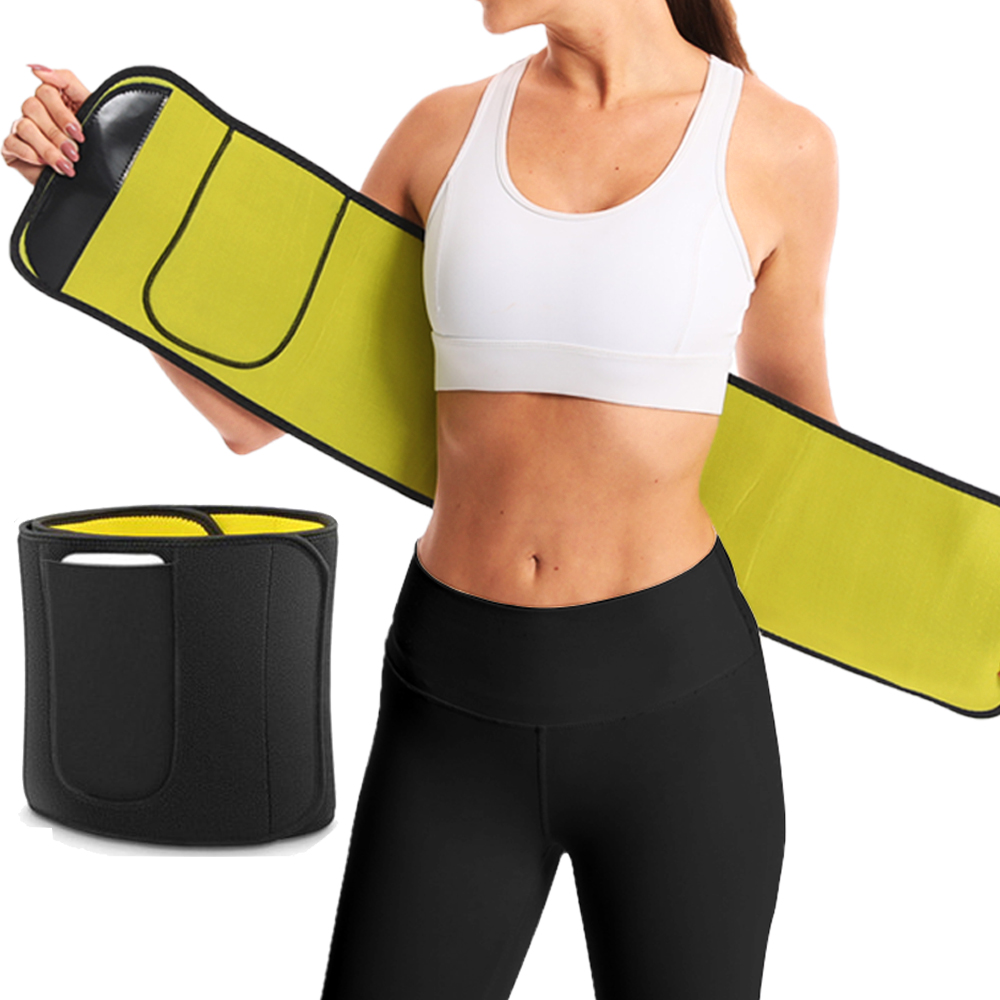 حزام تنحيف الخصر للنساء، مشد ل - مراجعة Sweat Waist Trainer Belt Neoprene وسعره