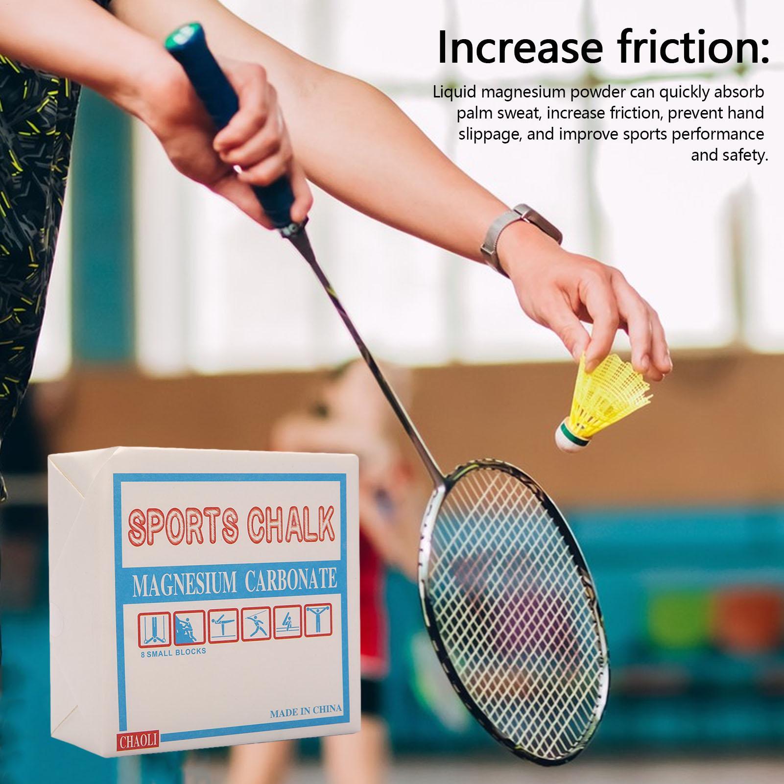 مسحوق طباشير رياضي مقاوم للعرق - مراجعة Gym Chalk Block Grip وسعره