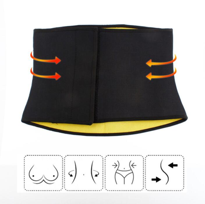النيوبرين ساونا المشكل مدرب خص - مراجعة Sweat Waist Trainer Belt Neoprene وسعره