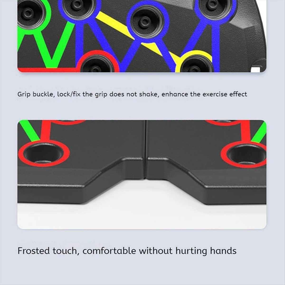 لوح تمارين قابل للطي A10R - أد - مراجعة Push Up Board Foldable Multi Function وسعره