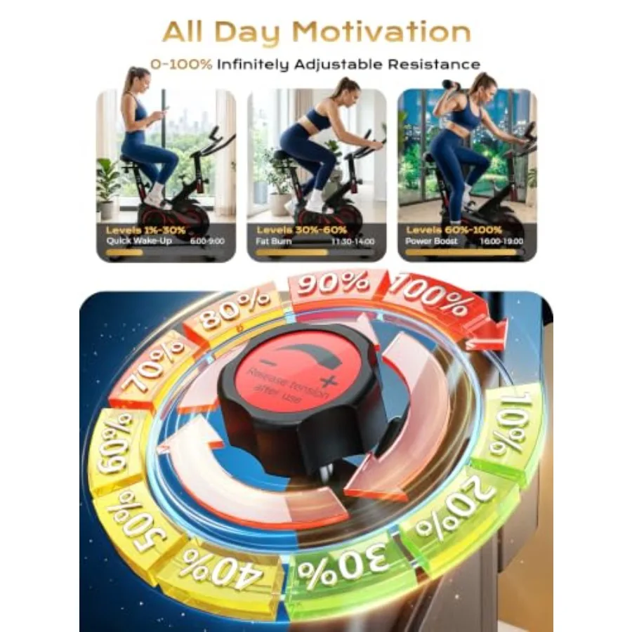 دراجة تمارين منزلية للاستخدام  - مراجعة Exercise Bike Magnetic Resistance وسعره