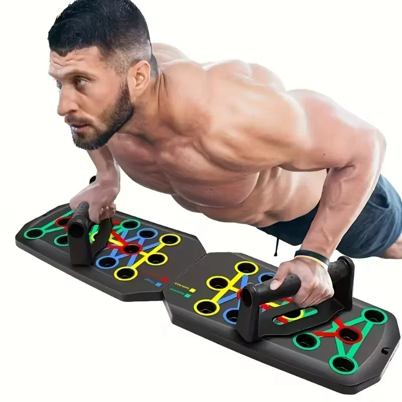 مجموعة ألواح تمارين الضغط، قاب - مراجعة Push Up Board Foldable Multi Function وسعره