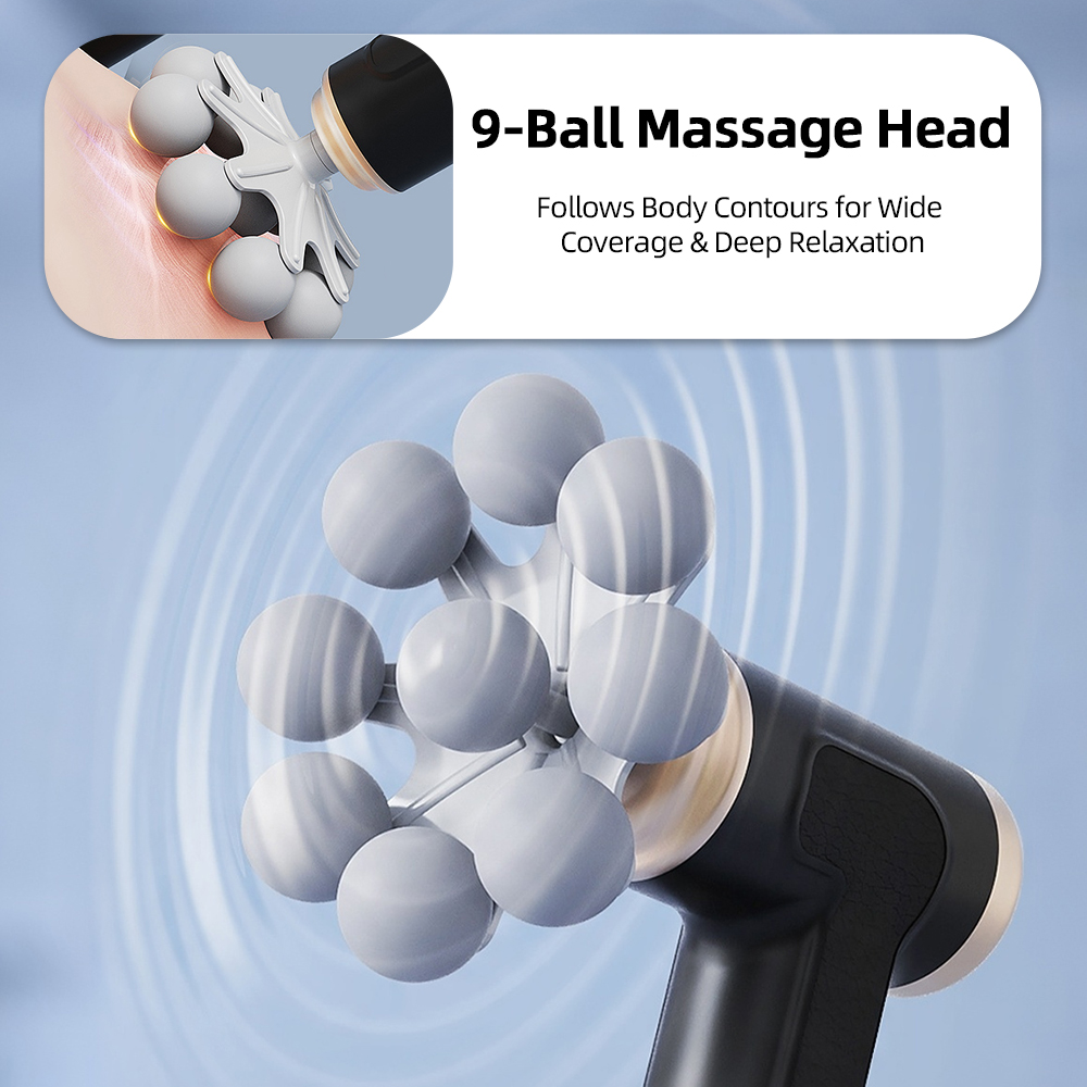 مسدس تدليك العضلات اللاسلكي 2  - مراجعة Electric Massage Gun Deep Tissue وسعره