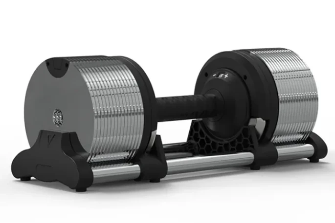 مجموعة دمبل فولاذية قابلة للتع - مراجعة Adjustable Dumbbell Pair 40Kg وسعره