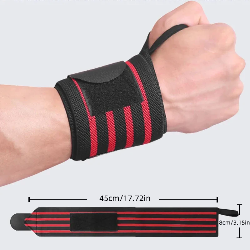 قطعة واحدة من حزام ضغط المعصم  - مراجعة Wrist Wraps Weightlifting Support وسعره