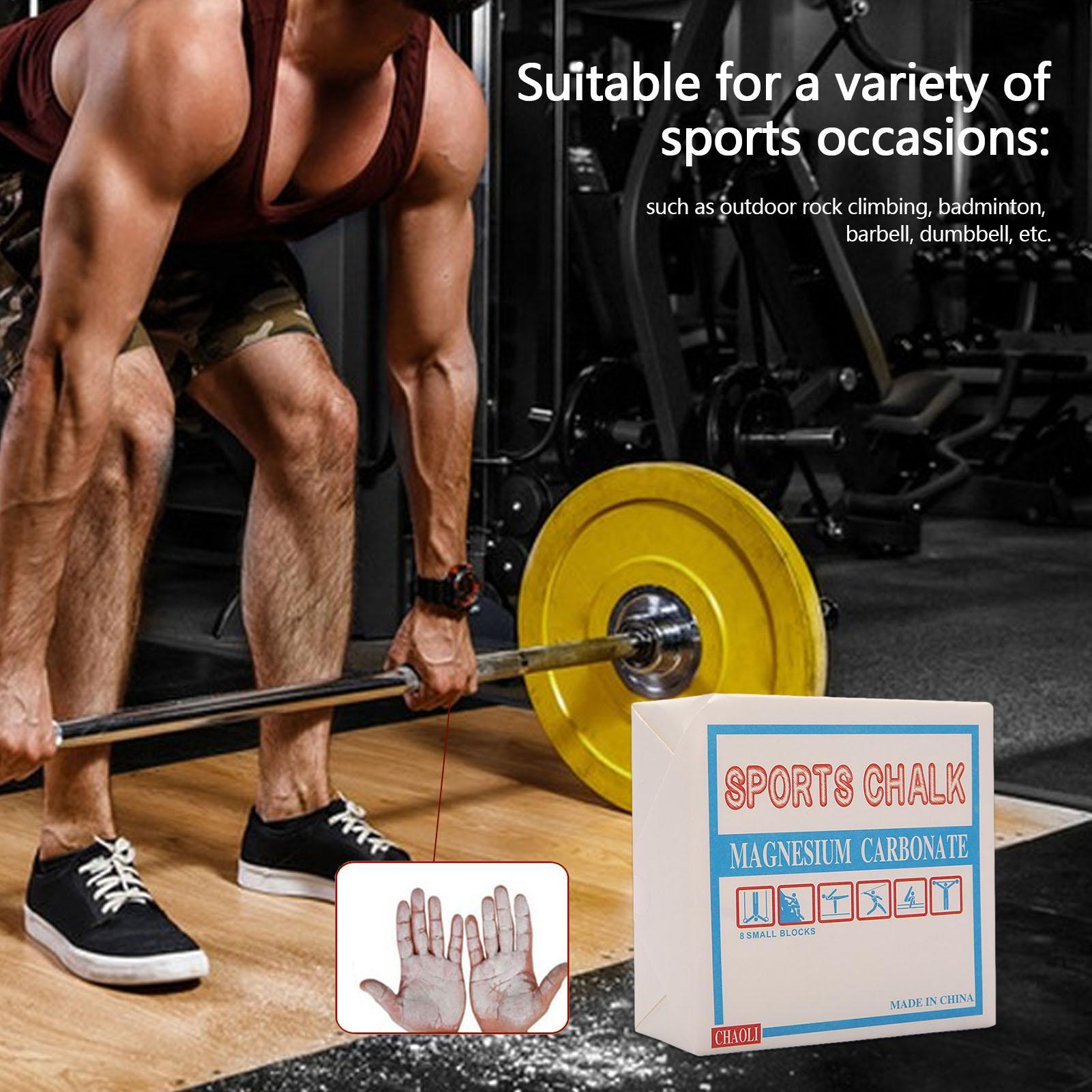 مسحوق المغنيسيوم السائل المقاو - مراجعة Gym Chalk Block Grip وسعره