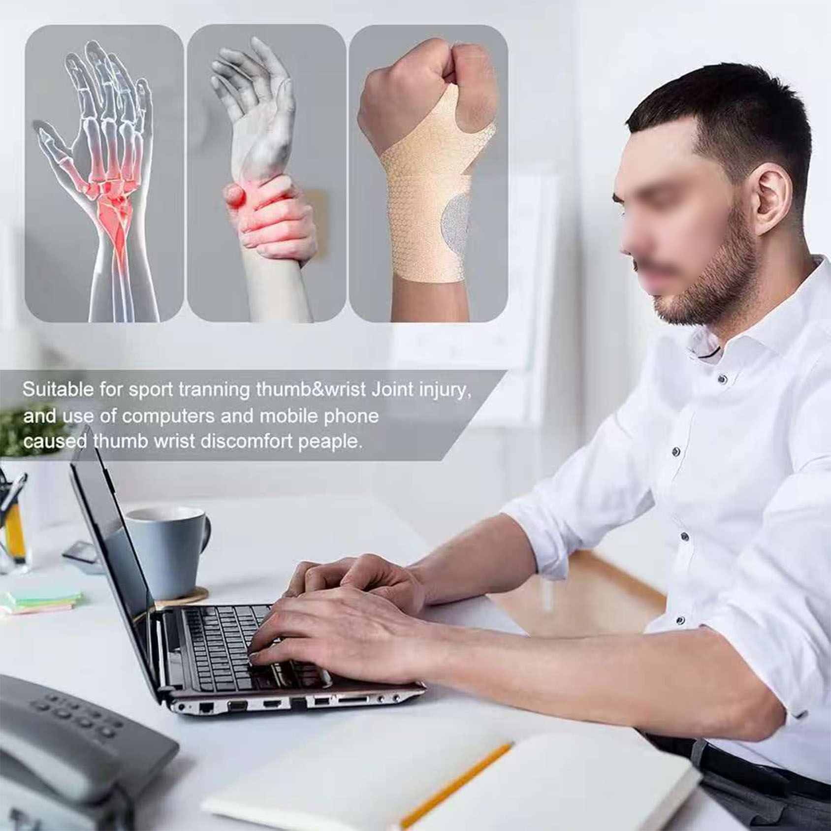 أغطية معصم لدعم المعصم لرفع ال - مراجعة Wrist Wraps Weightlifting Support وسعره