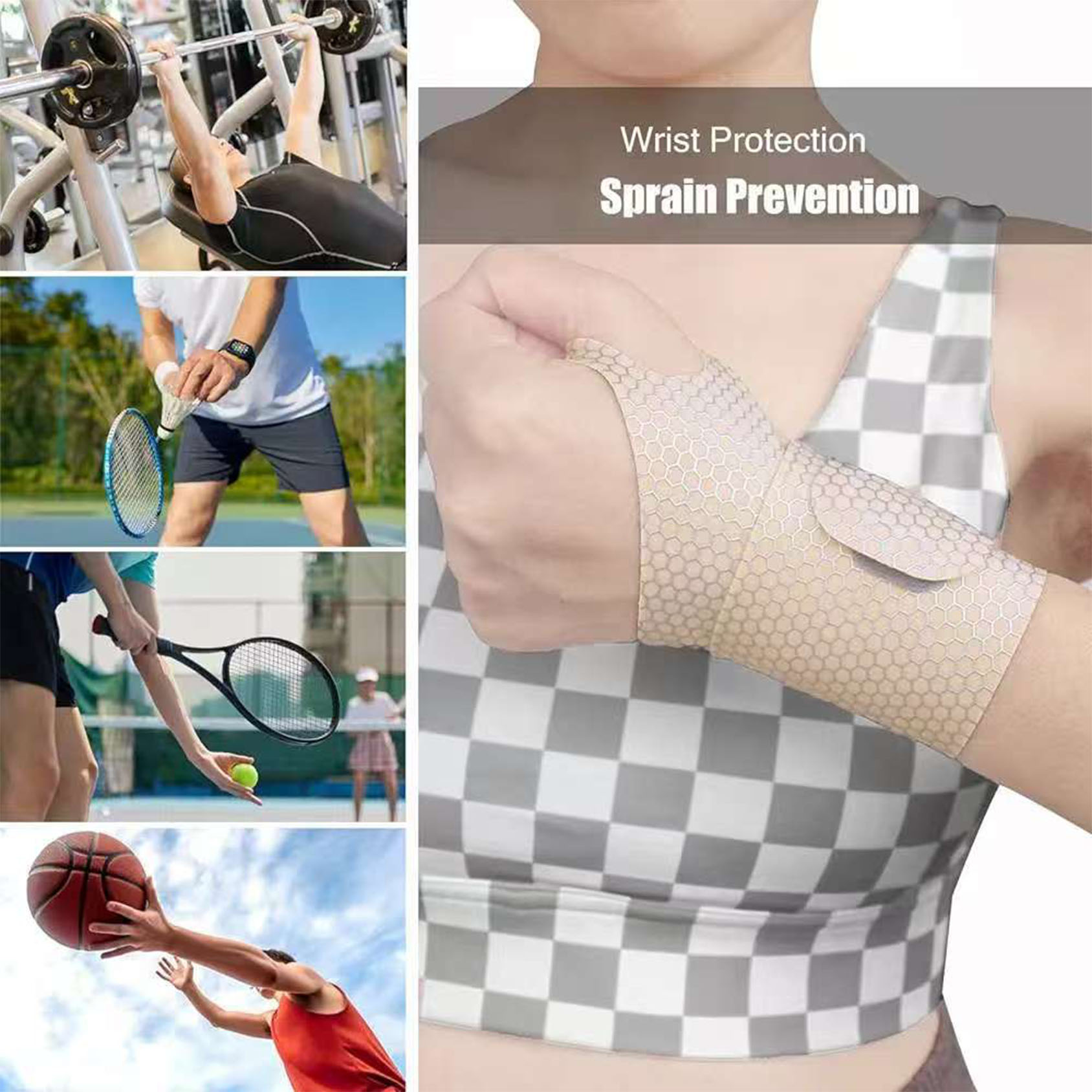 أغطية معصم لدعم المعصم لرفع ال - مراجعة Wrist Wraps Weightlifting Support وسعره