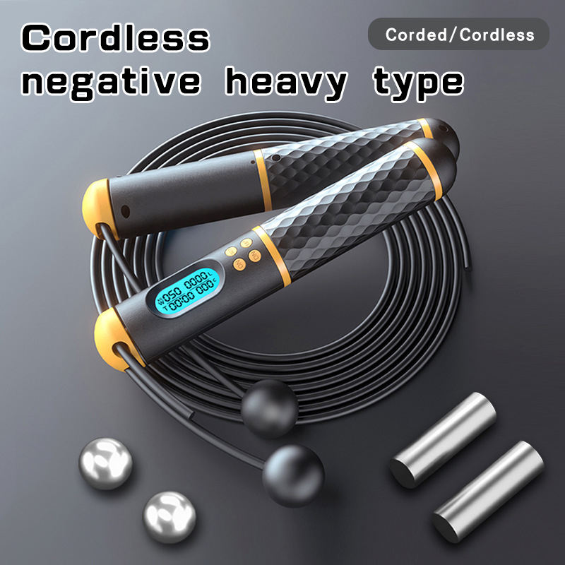 S08 الطفر الذكي مع عداد إلكترو - مراجعة Smart Jump Rope Digital Counter وسعره
