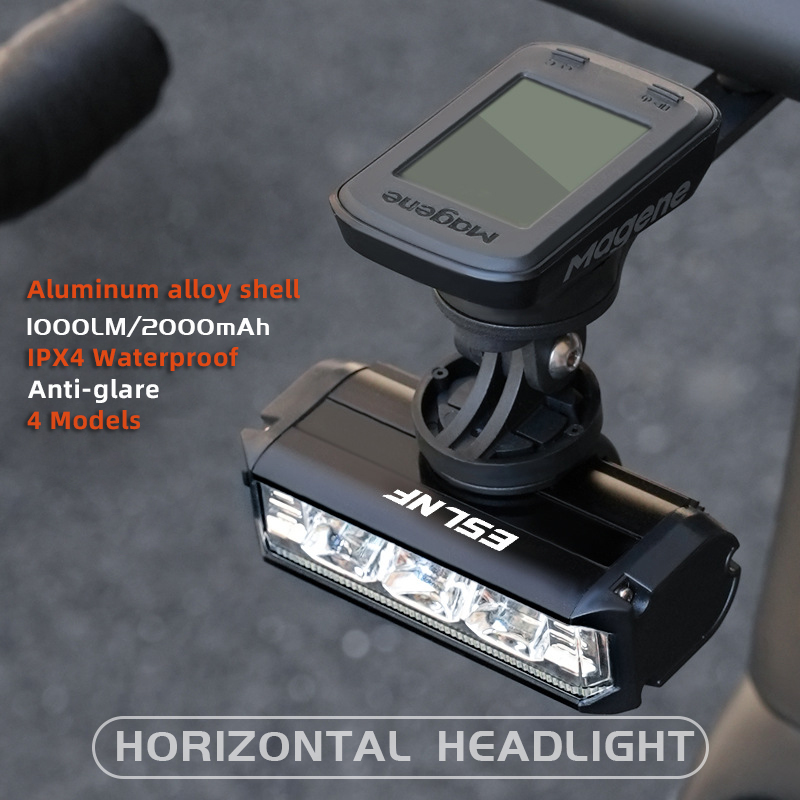 مقاوم للماء 1000 لومينز رفع ال - مراجعة Rechargeable Bicycle Headlight 1000 Lumen وسعره
