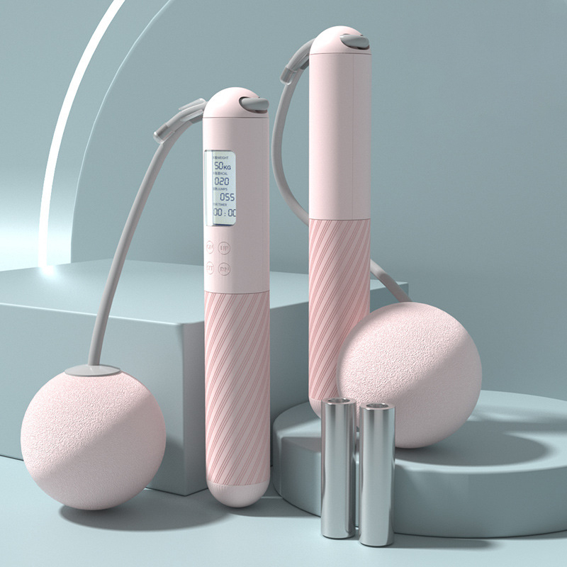حبل قفز ذكي احترافي بوزن قابل  - مراجعة Smart Jump Rope Digital Counter وسعره