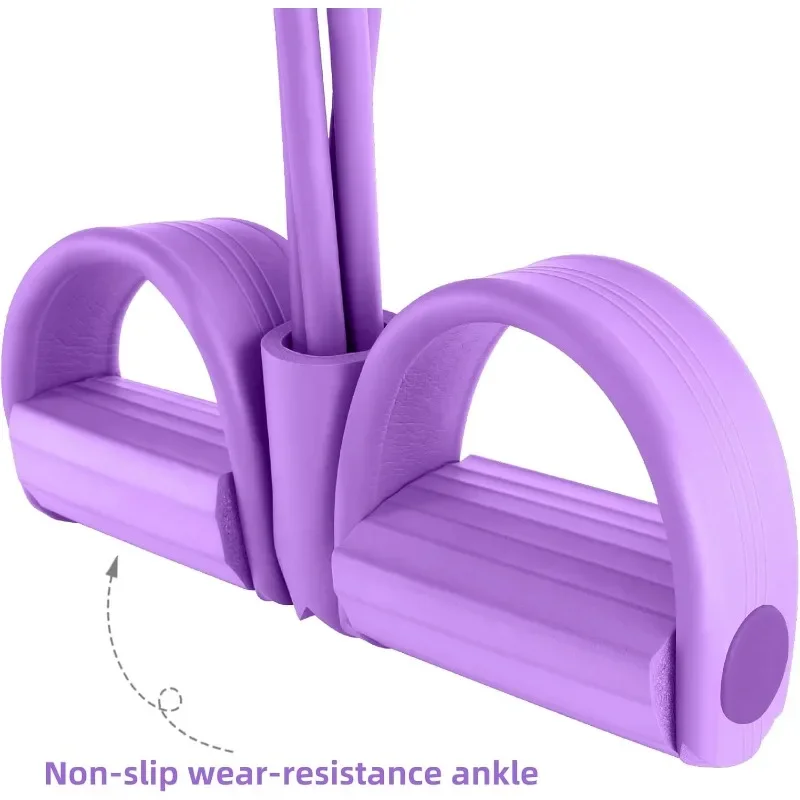 4/6 مستوى المقاومة الفرقة أربط - مراجعة Pilates Bar Kit With Resistance Bands وسعره